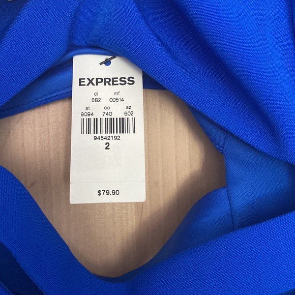 Blue Cocktail Dress - Picture 5 of 5